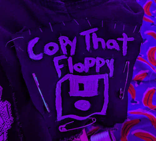 the patch with one sided threaded one way